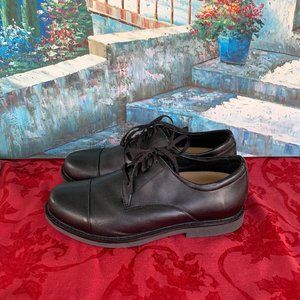 NEW! Apex Men's Cap Toe Oxford Lexington Dress Shoe Black 11 X-Wide